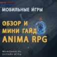 Обзор и мини гайд Anima RPG